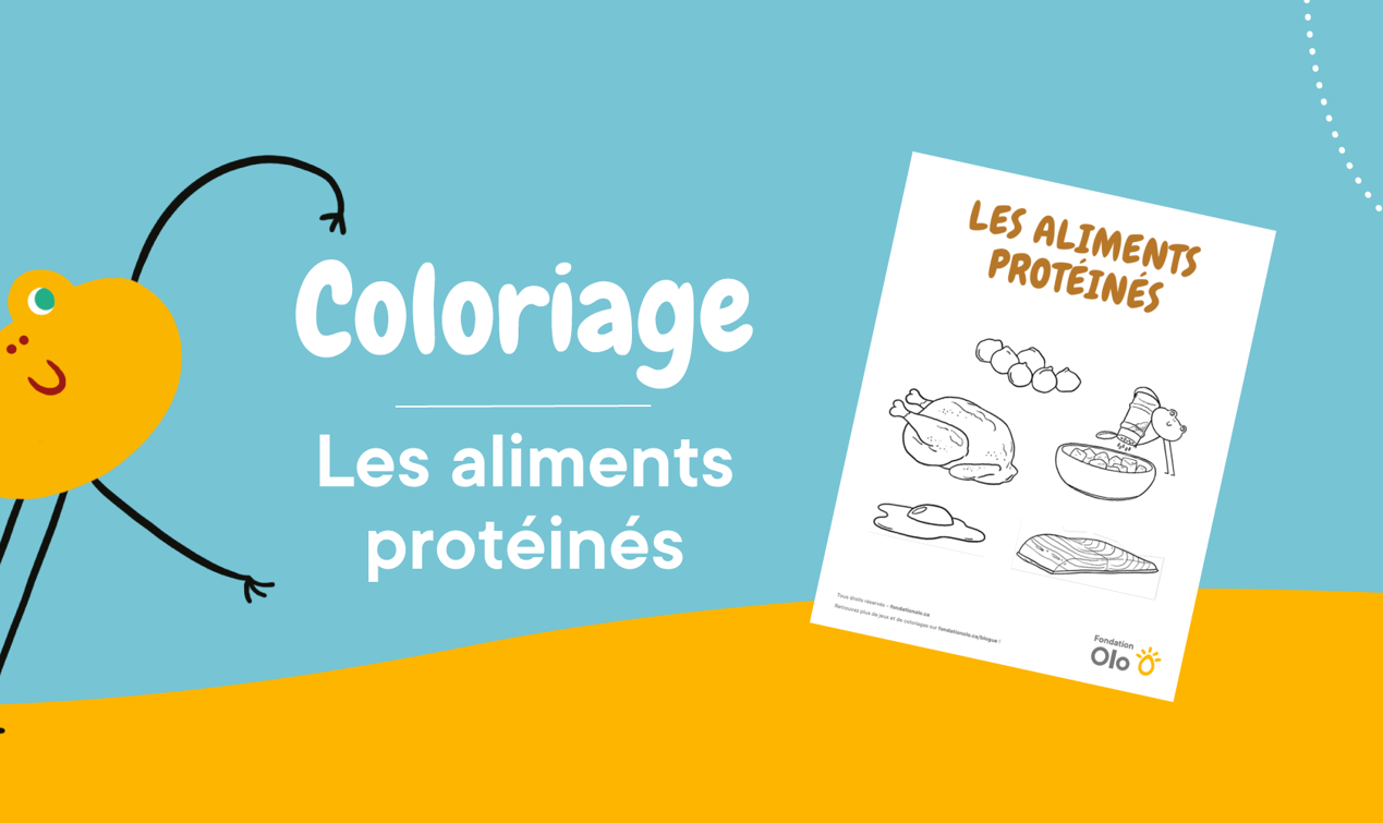 Bandeaux Coloriage Lesalimentsproteines