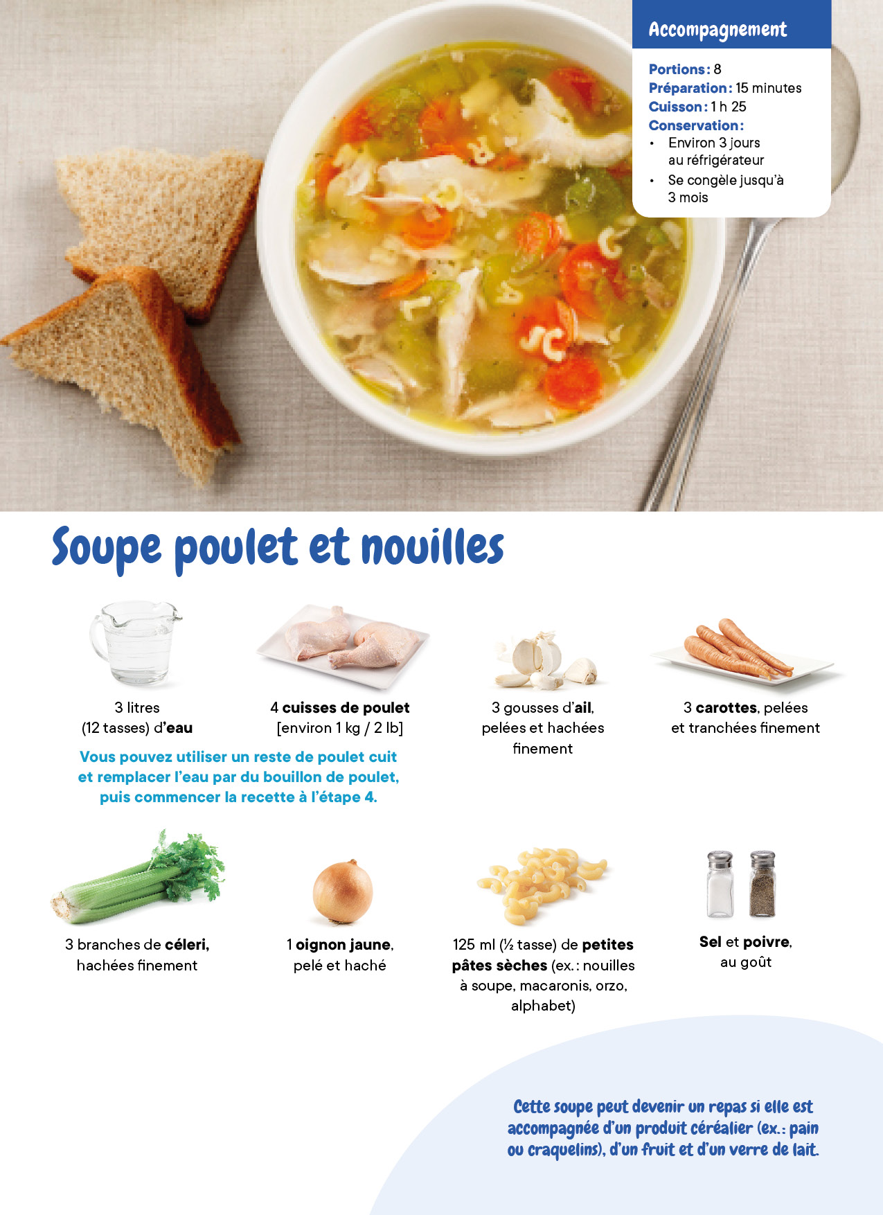 Soupe Poulet Nouilles
