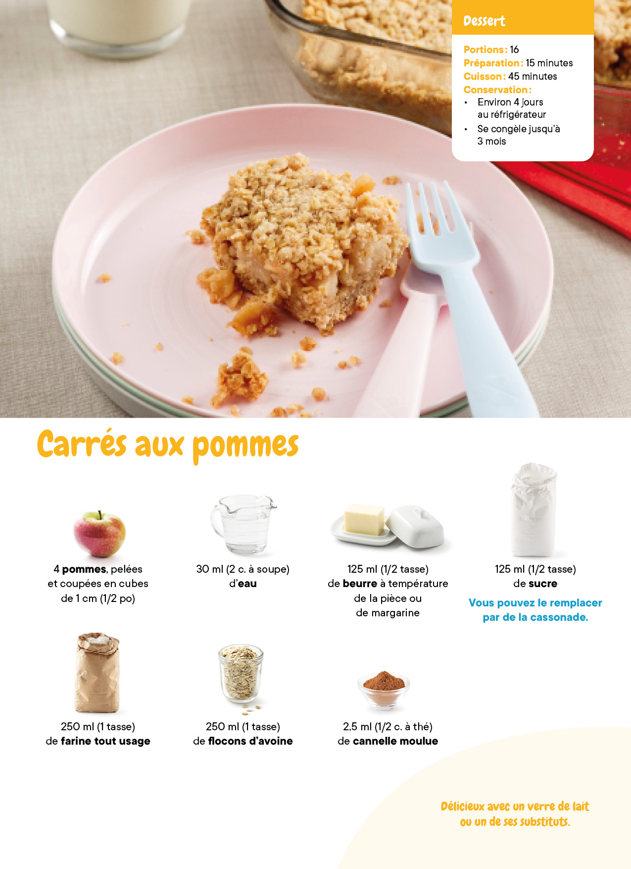 Carres Aux Pommes