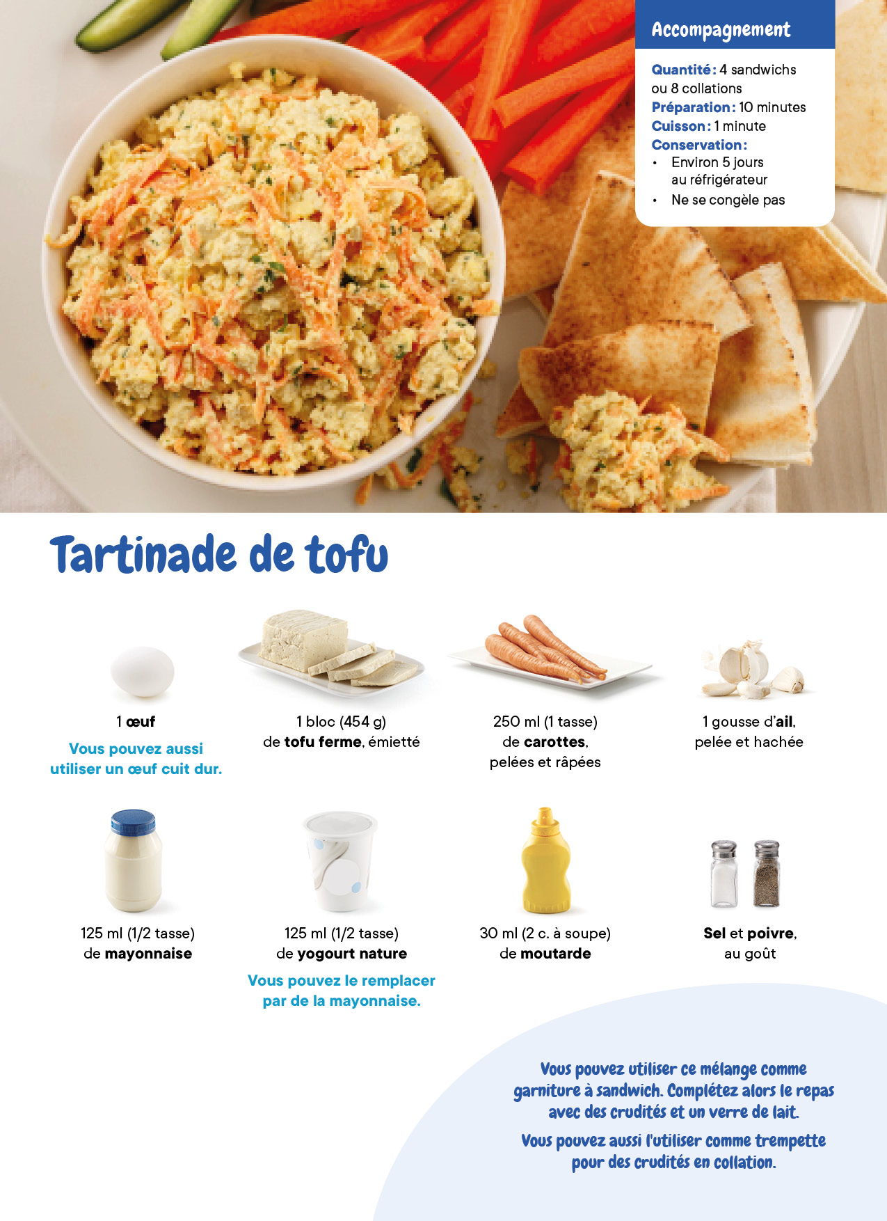 Tartinade Tofu
