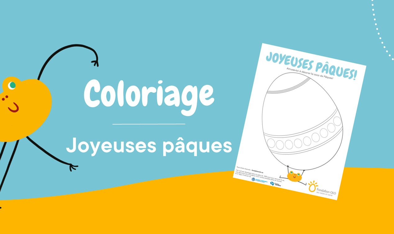 Bandeaux Coloriage Joyeusespaques